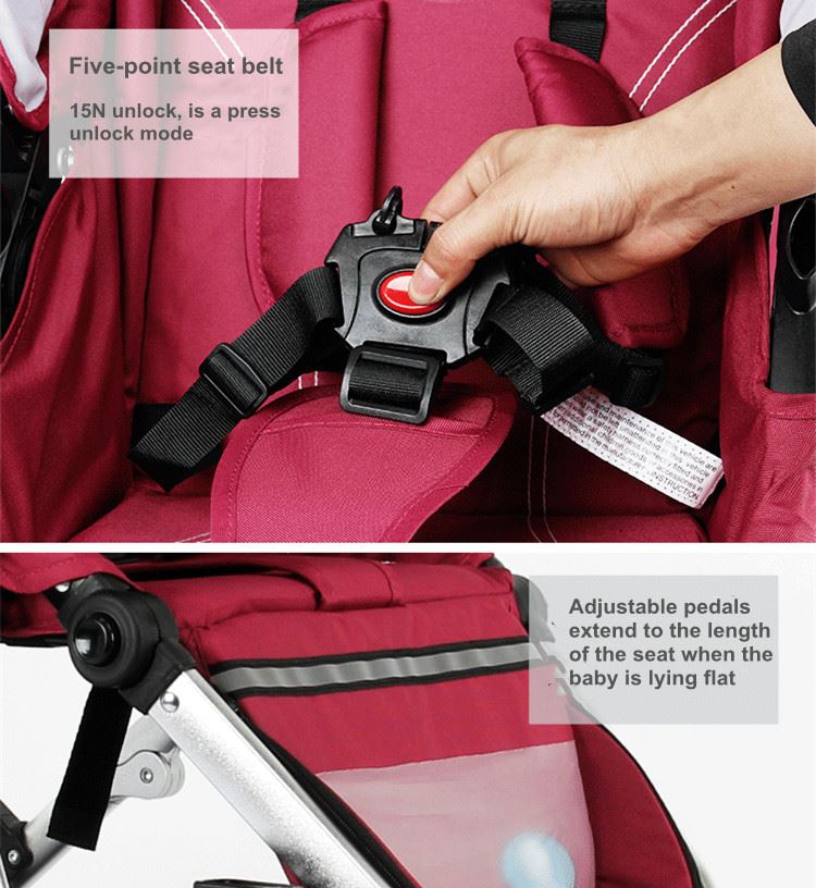 double plastic stroller double plastic stroller