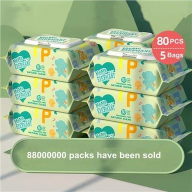 Uudelleenkäytettävät vauvanpyyhkeet